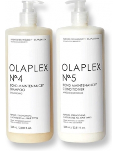 Olaplex bond maintenance duo no 4 & 5 1000 ml (Shampoing...