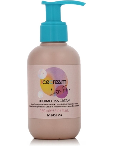 Inebrya Ice Cream - Liss Pro Crème Thermo-Protectrice 150ml