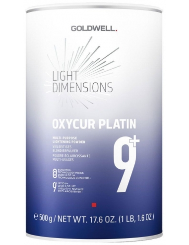Goldwell Dimensões ligeiras Platina Oxycur 9 500g