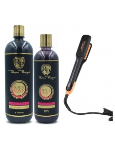 Robson Peluquero Black Love + lisseur Lissage brésilien