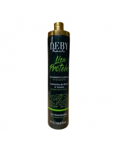 Deby Hair Brasileño alisado con proteínas y taninos 1 L